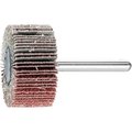 Pferd 1-1/2" x 1" Mounted Flap Wheel - 1/4" Shank - Aluminum Oxide - 60 Grit 45232